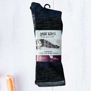 Muk Luks Women's Stripe Over the Knee Socks 6-11